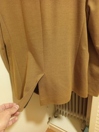 Chaqueta Zara Caballero Camel Talla XXL, talla 54