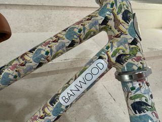 Bicicleta y casco niños Bandwood Liberty London