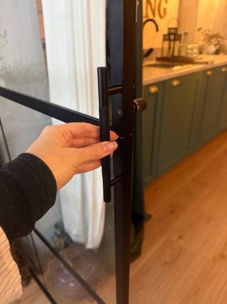 Puertas correderas cristal y metal