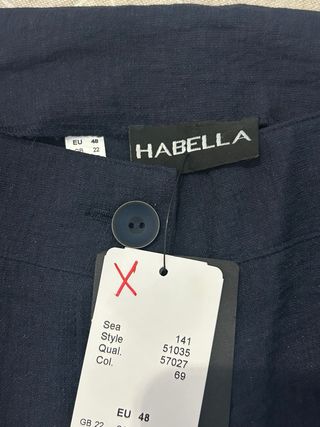 Pantalón vestir azul marino corte recto