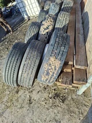 Ruedas de camión usadas