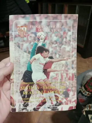 Programa Oficial Sevilla F.C. vs Real Valladolid