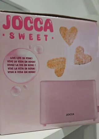 Tostadora Jocca Sweet Rosa 700W