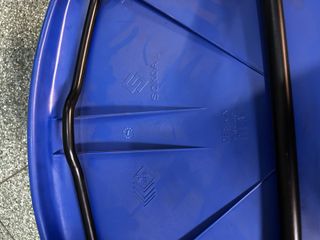 Silla SOKOA azul y metal