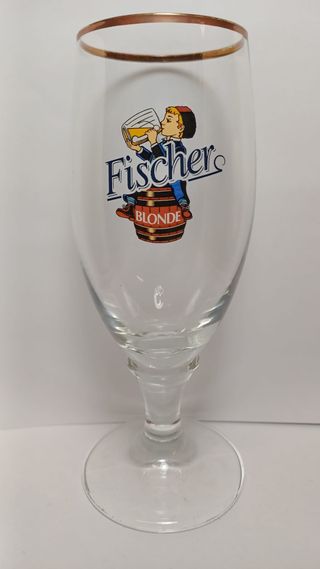 Copa cerveza Fischer Blonde 0,2L años 2000