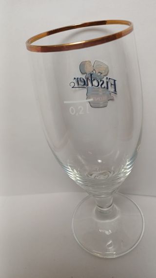 Copa cerveza Fischer Blonde 0,2L años 2000