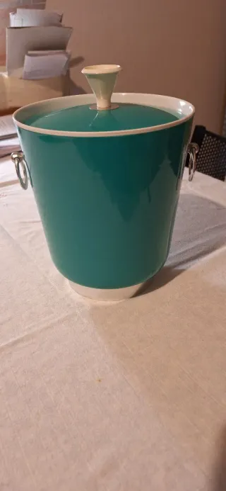 Secchiello portaghiaccio plastica anni '60