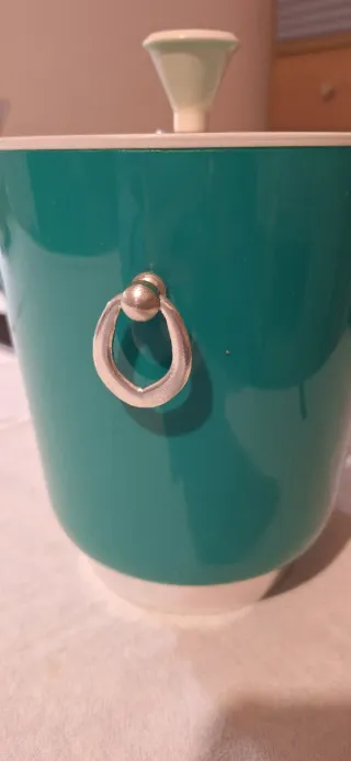 Secchiello portaghiaccio plastica anni '60