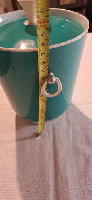 Secchiello portaghiaccio plastica anni '60