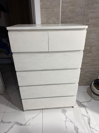 Cómoda MALM Ikea Blanca