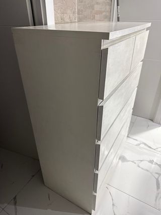 Cómoda MALM Ikea Blanca