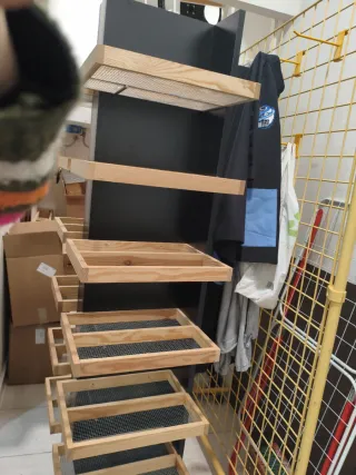 Estantería Gosbi Natsbi Madera Metal