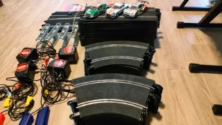 Scalextric C1 GT, C2 F1 Mix de pistas