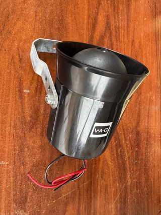 Sirena alarma VAG a estrenar