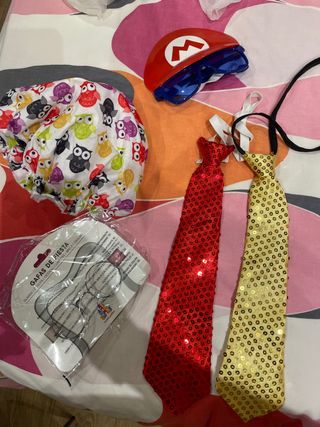 Accesorios Carnaval: Corbatas y Gafas