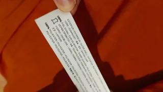 Chaqueta larga Stradivarius naranja