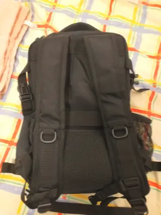 Mochila de viaje 20L Negro