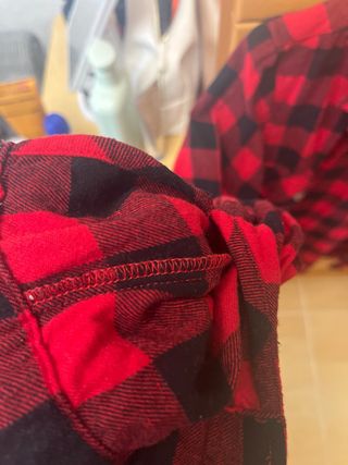 Camisa cuadros rojos y negros GREEN COAST