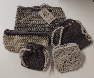 Bolso de mano, diseño único hecho a mano