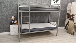 Litera Metálica + 2 Colchones 90X190 NUEVO