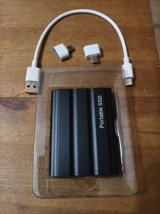 SSD Portátil M.2 2TB USB 3.1