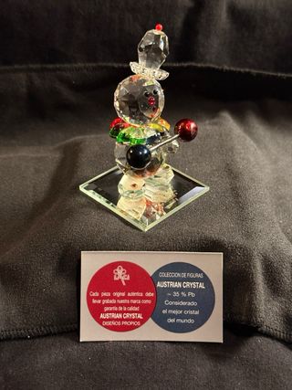 Figuritas de cristal Laci con instrumentos musical