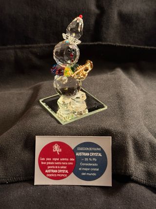 Figuritas de cristal Laci con instrumentos musical
