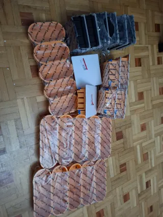 Lote cajas de registro y mecanismos