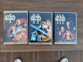 Trilogía Star Wars DVD Precuelas (Episodios 1, 2,