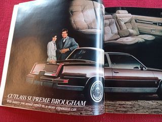 Depliant Brochure Oldsmobile 1981 originale