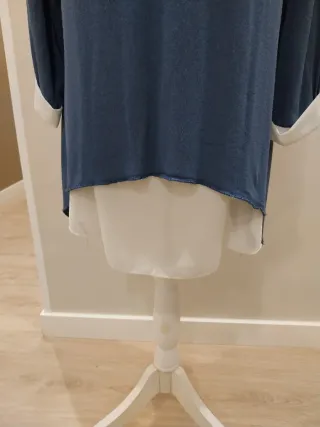 JERSEY ASIMÉTRICO AZUL