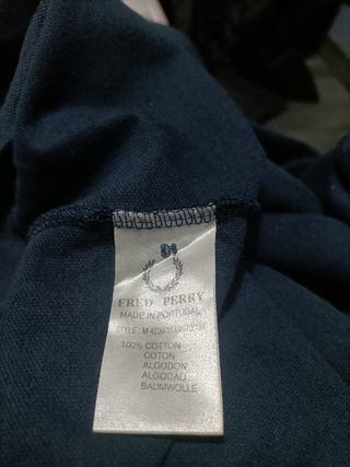 Polo Fred Perry Hombre Manga Larga XL