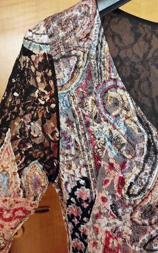 Vestito lungo fantasia paisley