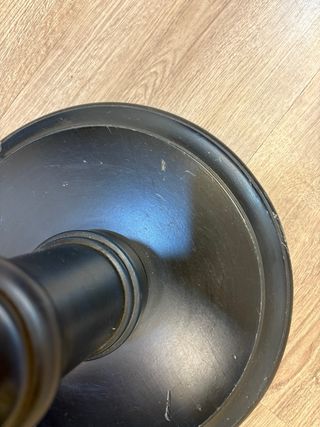 Lámpara de pie de madera