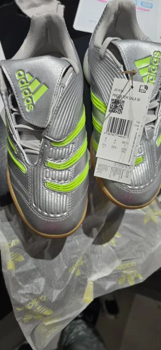 Adidas Predator Sala W Verde/Plata
