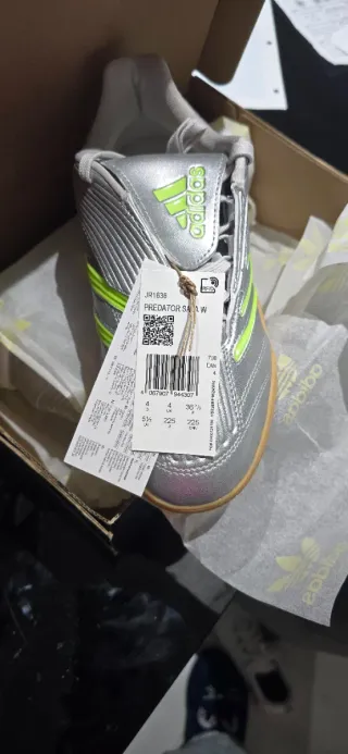 Adidas Predator Sala W Verde/Plata