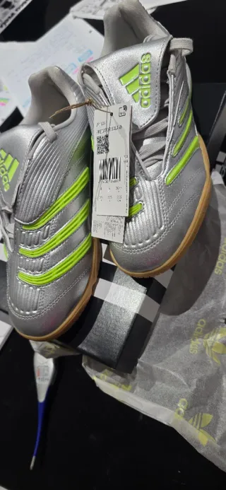 Adidas Predator Sala W Verde/Plata