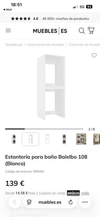 Torre para lavadora y secadora