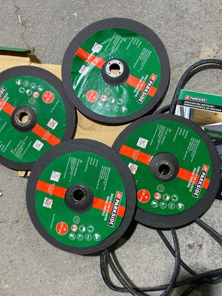 Radial grande con discos nuevos