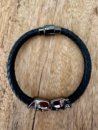 Pulsera Calaveras Trenzada