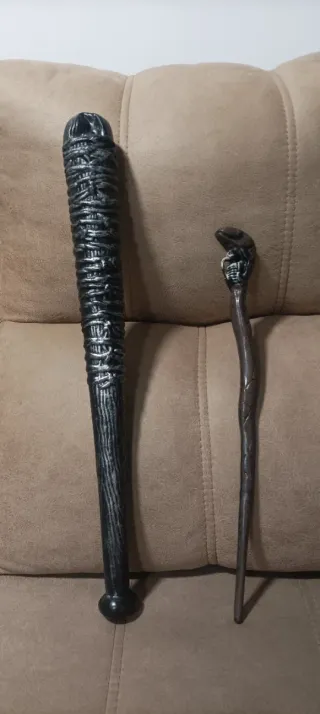 Bate y varita accesorio disfraz