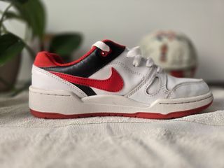 Nike Full Force Low Retro Rojo Blanco
