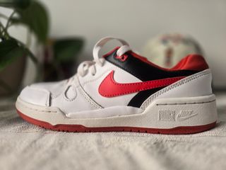 Nike Full Force Low Retro Rojo Blanco