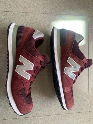 Zapatillas New Balance 574 Granates