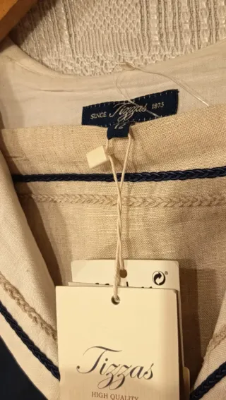 Camisa marinero Tizzas Talla 10 sin usar