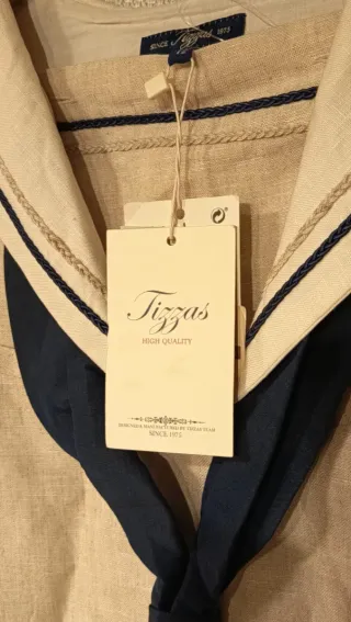 Camisa marinero Tizzas Talla 10 sin usar