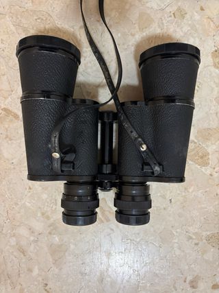 Prismáticos binoculares Vintage con Estuche