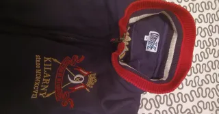 Chaqueta Juvenil Kilarny azul marino y Roja