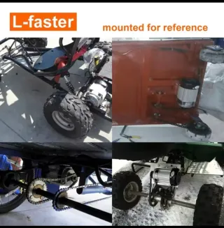 Motorreductor DC BM1418ZXF 48V 750W