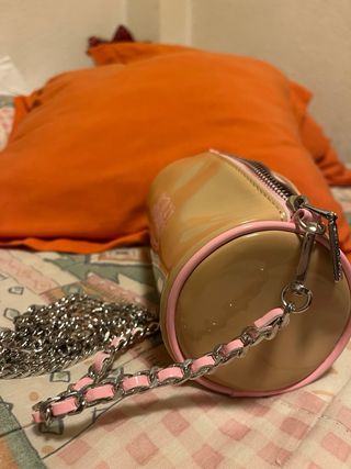 Bolso Von Dutch Beige y Rosa